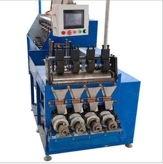 2021 Low energy consumption stainless steel flat scourer, steel wire cleaning ball making machine