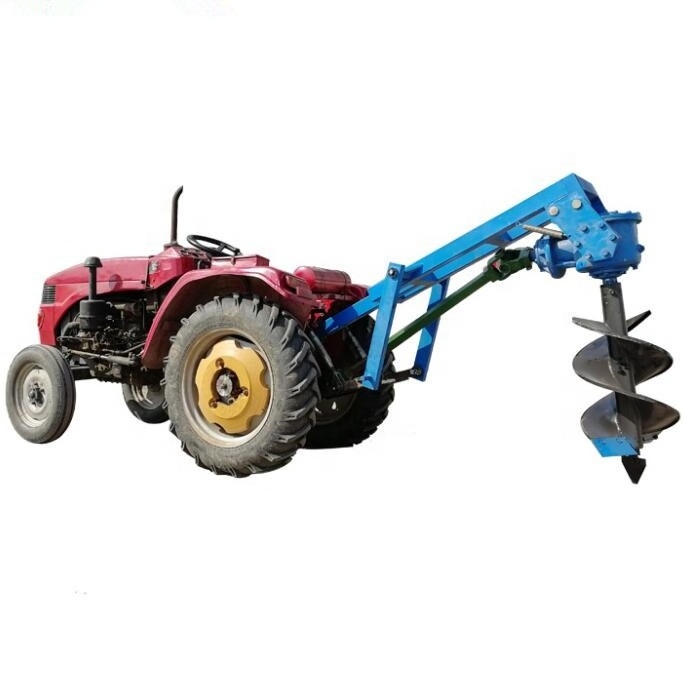 Tractor post hole digger / tree planting digging machine