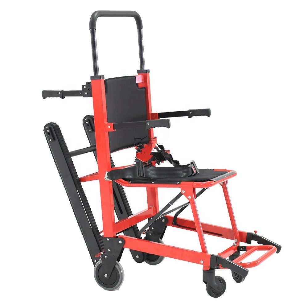 Climbing artifacts for the elderly can climb up the stairs with intelligent crawler-type electric stair climbers