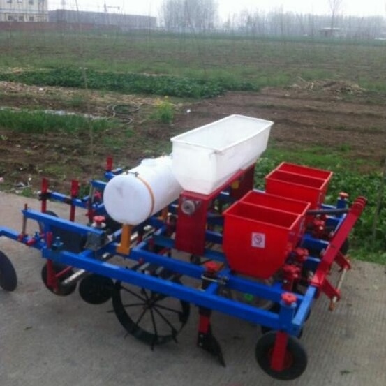 Agriculture implement tractor plastic mulch laying machine