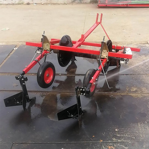 Agriculture implement tractor plastic mulch laying machine