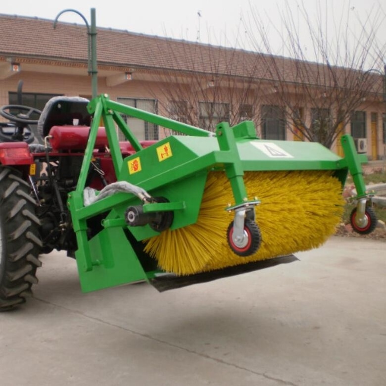 High Quality ! Farm/Garden Tractor / ATV Mounted Road Sweeper / Broom / Plow Exported Worldwide