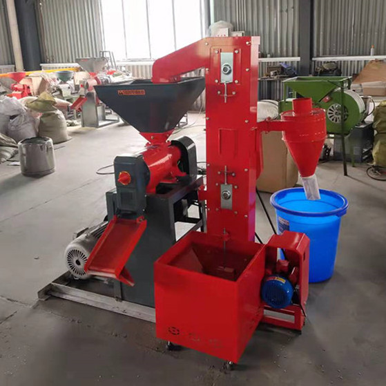 Family Using Rice Mill Machine Combine Grinding Machine commercial commercial rice peeling machine