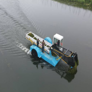 Eterne Water Harvester river trash cleaning machine clean floating garbage boat  /sea garbage cleaning ship