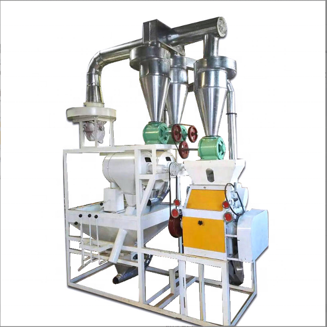 High Yield Commercial Wheat Flour Grinder /500kg/h wheat flour mill price / wheat grinding machine /stone flour mill