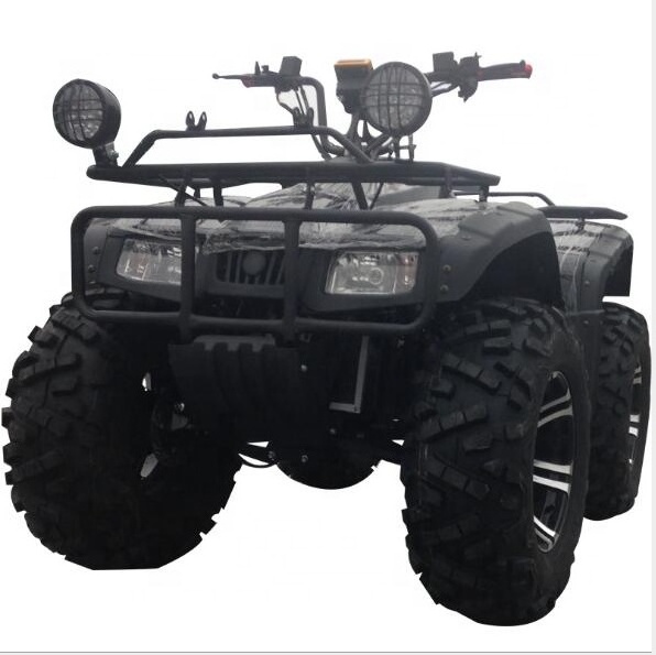 Chinese Professional Gas Powered 125CC ATV Sporty Quad with farm atv with trailer and forklift , front loader