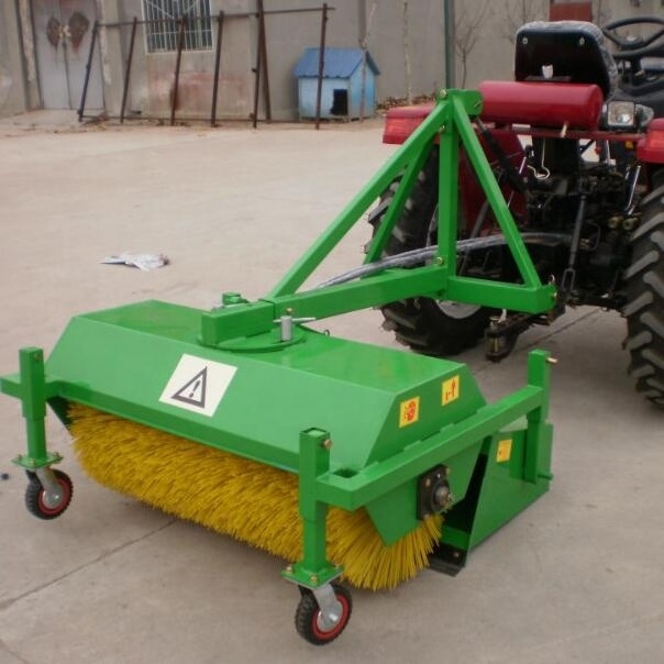 High Quality ! Farm/Garden Tractor / ATV Mounted Road Sweeper / Broom / Plow Exported Worldwide