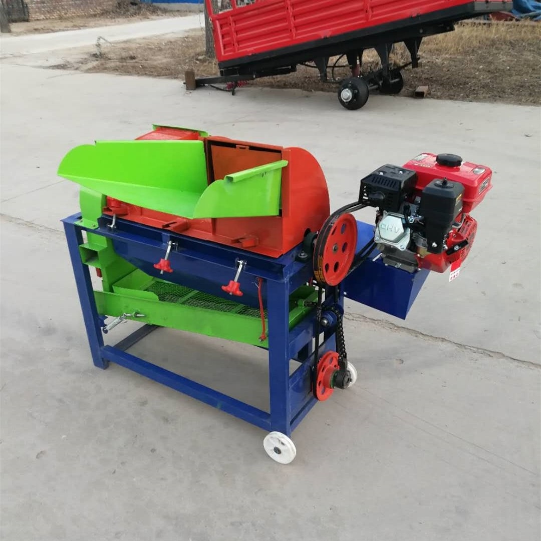 Small Grain Soybean Rice Sorghum Millet Wheat Paddy Maize Corn Sheller Thresher