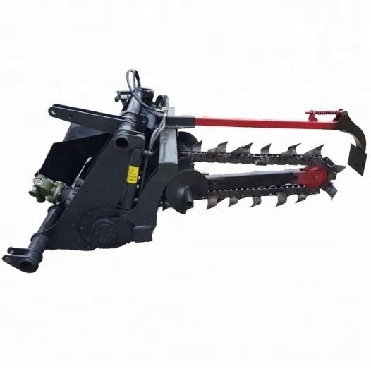 Agriculture digging chain trencher tractor sale / mini trencher