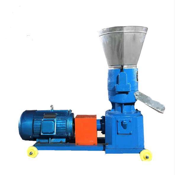 Small household use ring die pet feeding food maker pellets mill press machines mini fish pelletizer feed wood pellet machine