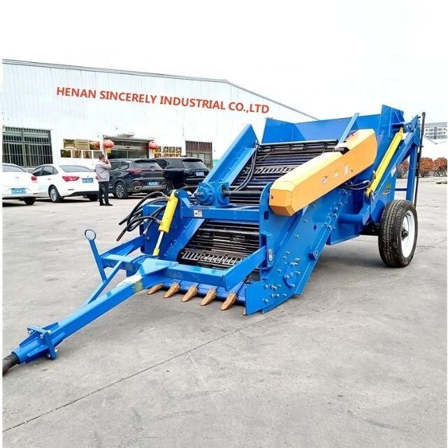 Farm Tractor Stone Removal Removing Machine Stone Picker and farmland soil stone cleaning machine