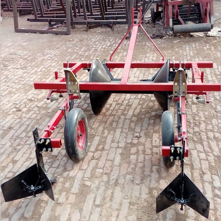 Farm sweet potato ridger Tractor mounted paving film machine