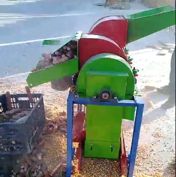 Small Grain Soybean Rice Sorghum Millet Wheat Paddy Maize Corn Sheller Thresher