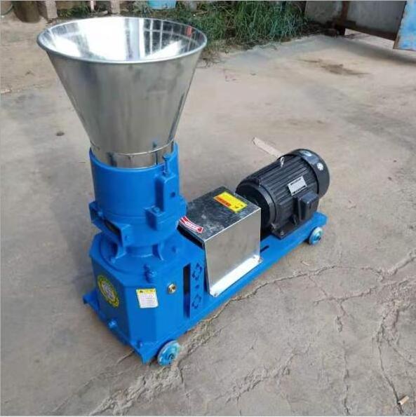 Small household use ring die pet feeding food maker pellets mill press machines mini fish pelletizer feed wood pellet machine