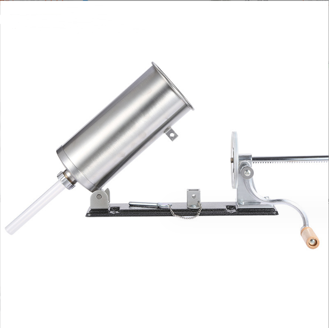 Hand-Operated Plastic Sausage Filling Machine Manual Sausage Maker Meat Stuffer Filler Funnel Hand Tools Meat Stuffer For Home