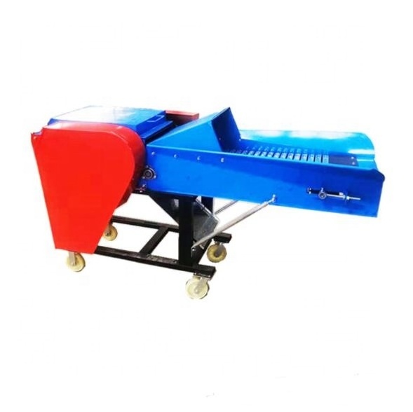 Fodder forage chopper stalks kneading shredding grass cutting machine for animals feed