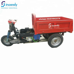 New 3 Wheel 2 Ton ,1 ton Battery Operated Mini mining Dumper Truck For Cargo