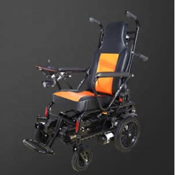 tires recliner wheelchair standing power motor driven wheelchair stair climber standing foldable wheelchair