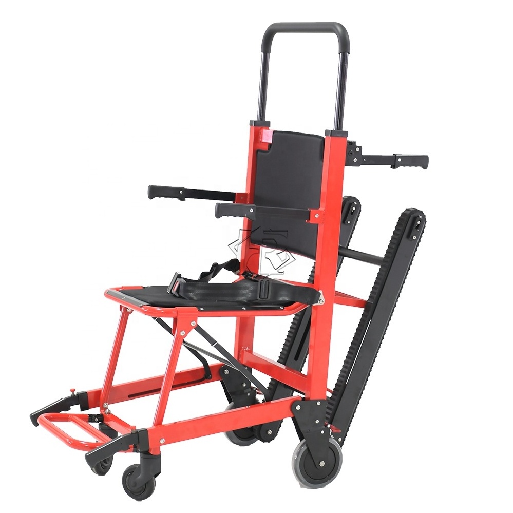 Climbing artifacts for the elderly can climb up the stairs with intelligent crawler-type electric stair climbers