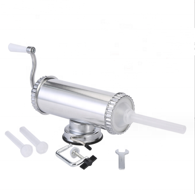 Hand-Operated Plastic Sausage Filling Machine Manual Sausage Maker Meat Stuffer Filler Funnel Hand Tools Meat Stuffer For Home