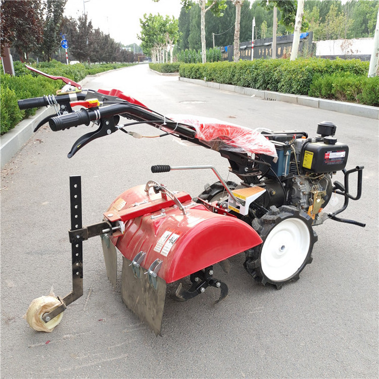 Small machine one wheel weeder ploughs hand tractor rotary cultivator