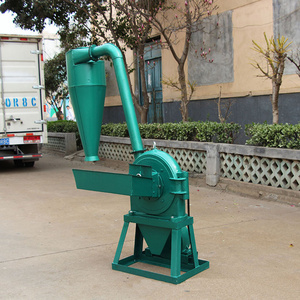 Mini electric maize grits grain malt barley roller mill grinder machine for feed