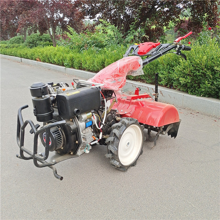 Small machine one wheel weeder ploughs hand tractor rotary cultivator