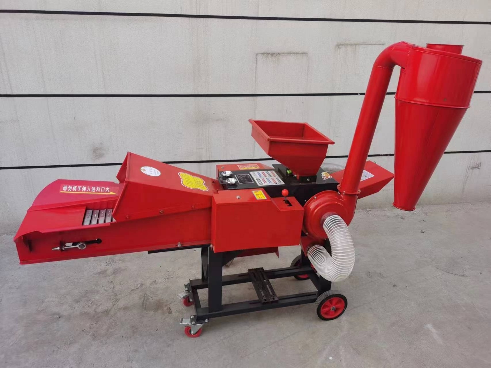 Hay grass chopper chaff cutter machine electric and diesel animal feed hay grass chopper and chaff cutter