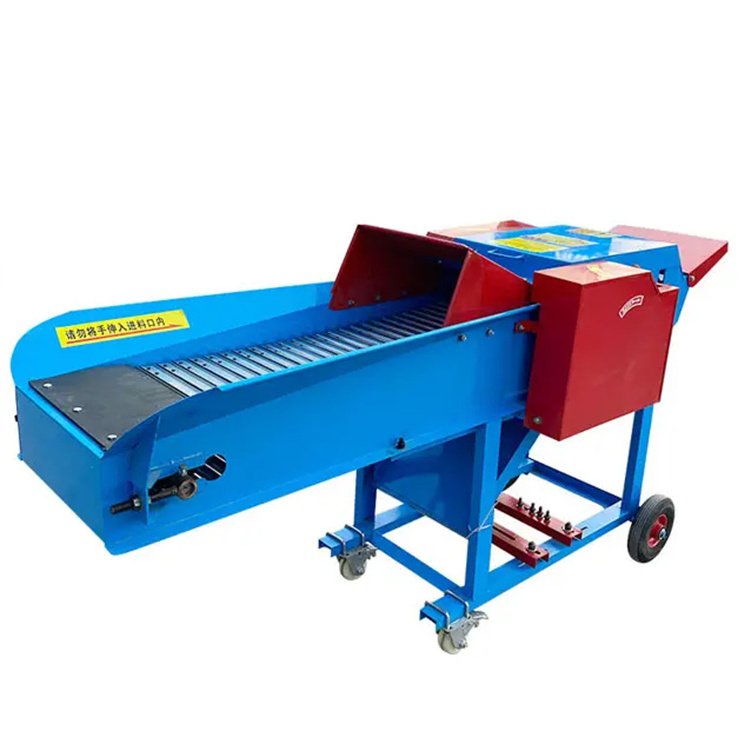 0.6-6 t/h straw crusher poultry animal feed making grass shredder silage chopper hay fodder forage chaff cutter machine