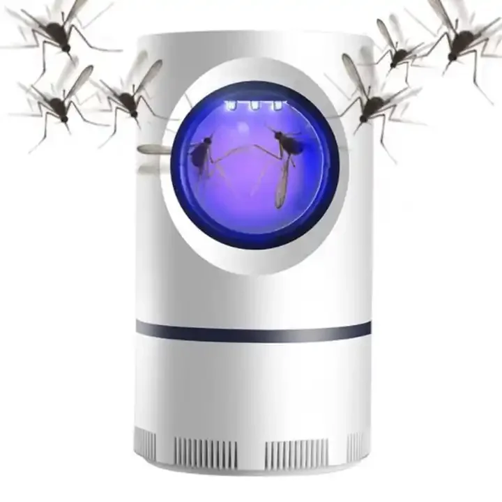 Mini Silent Insect Trap Anti Fly Zapper Catcher Bedroom Indoor Bug Trap Pest Control Electric Mosquito Killer USB UV Lamp Light