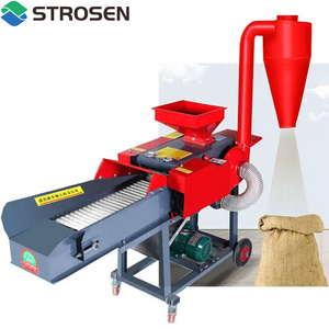 Strosen Dry and wet dual-purpose duck and goose feed machine,corn grain feed grinder wet straw, forage sugarcane grinder