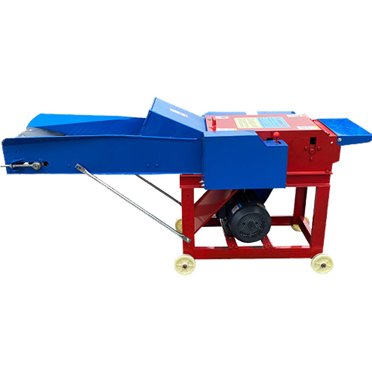 0.6-6 t/h straw crusher poultry animal feed making grass shredder silage chopper hay fodder forage chaff cutter machine