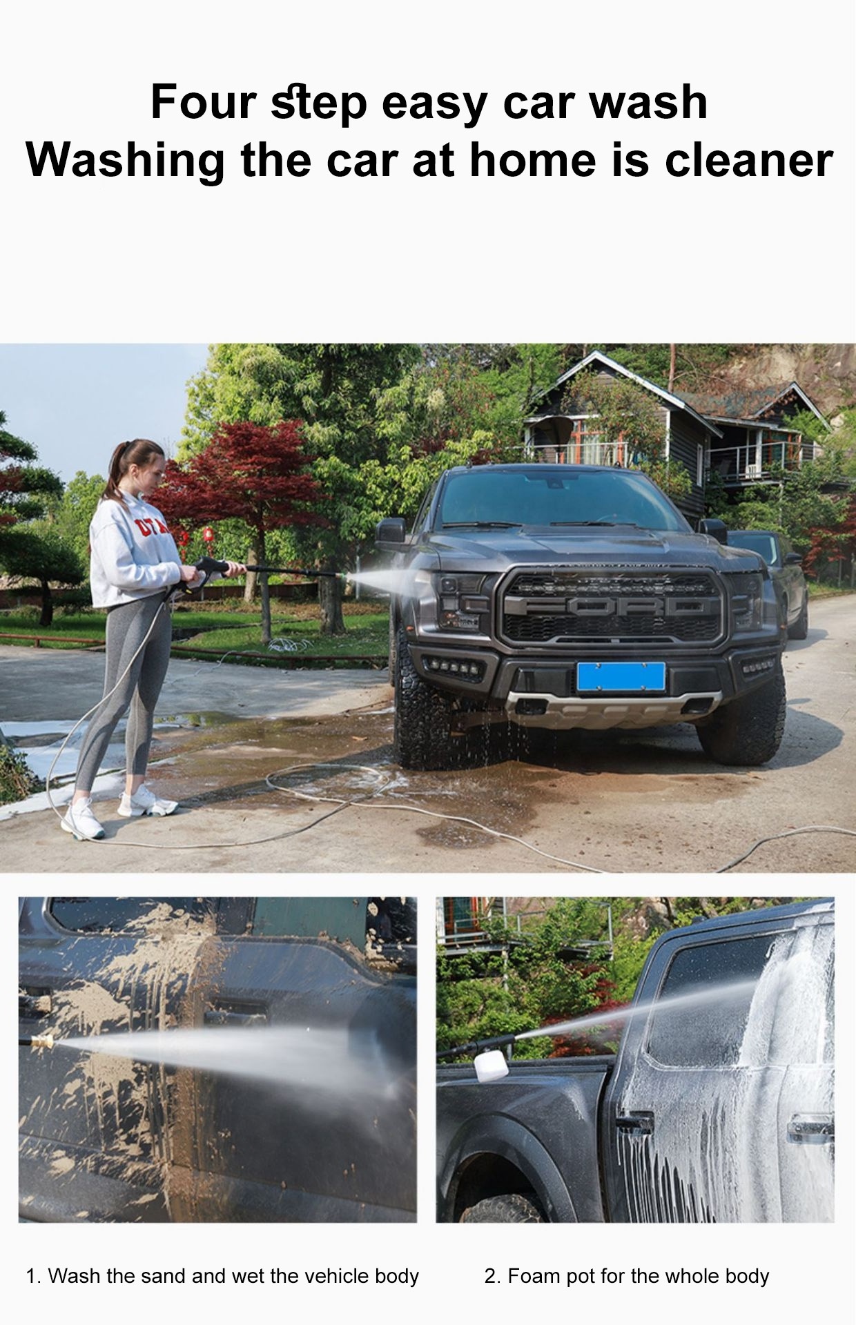 High Pressure Washer Portable Electric Car Washer High Pressure Cleaner car washer