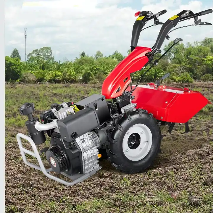 Factory Direct Garden Tiller Walking Tractor Mini Agricultural Machinery Tiller Walking Tractor Micro Tiller