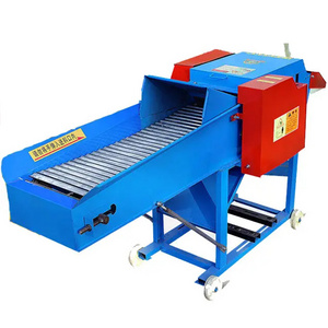 0.6-6 t/h straw crusher poultry animal feed making grass shredder silage chopper hay fodder forage chaff cutter machine