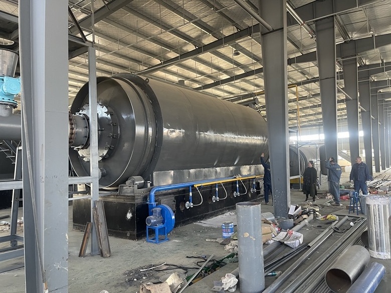 20 ton Fully Continuous Tyre Pyrolysis Plant