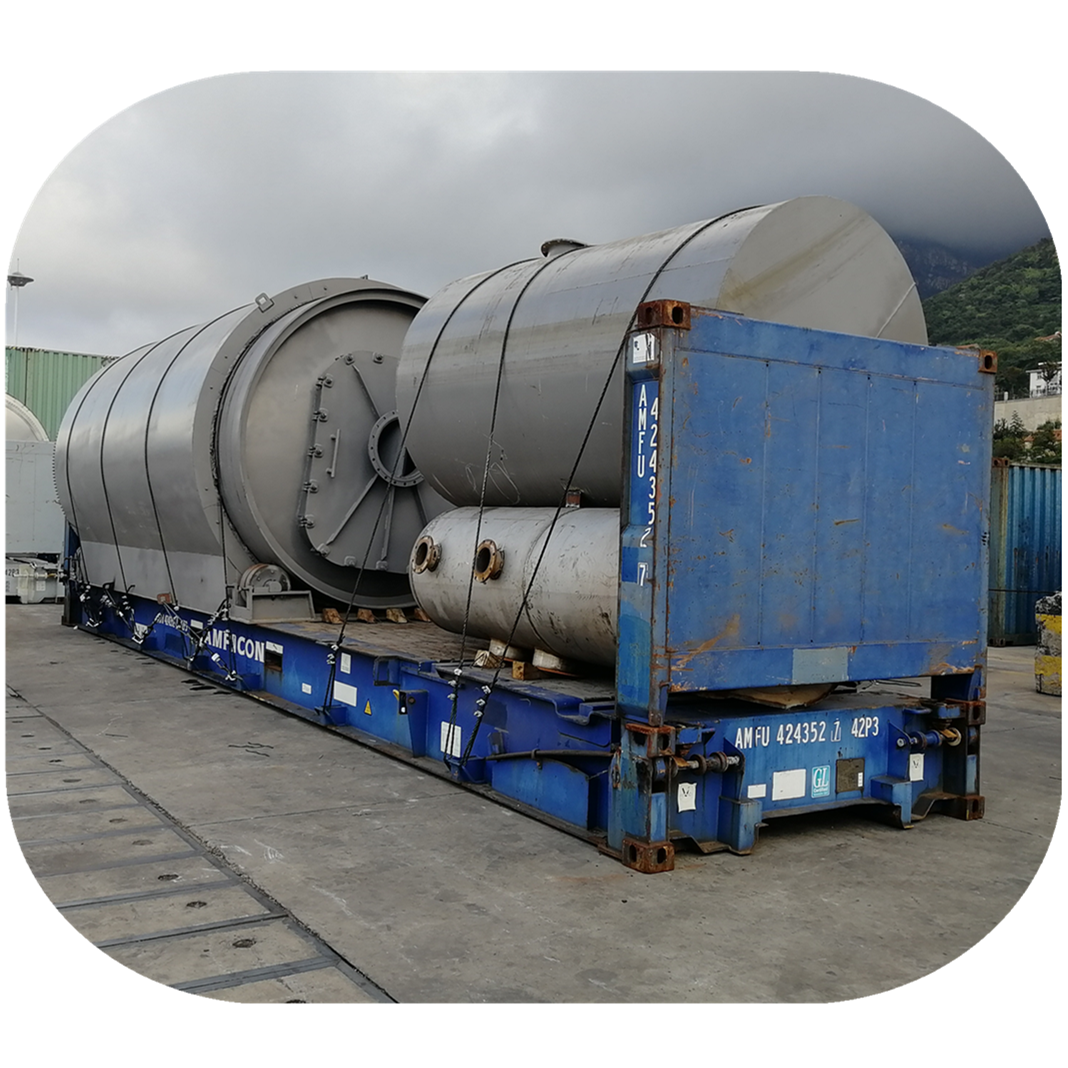 5-10 ton tyre recycling plant  waste tyre pyrolysis plant in india