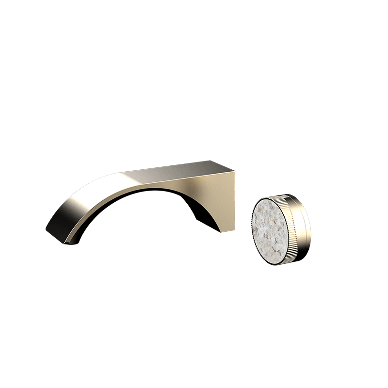 Hot sale online New Design Hotel Luxury upc Golden Single Handle Bathroom Basin Faucet