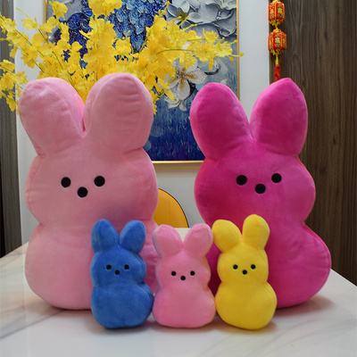 38cm 15cm peeps plush bunny rabbit peep Easter Toys Simulation Stuffed Animal Doll for Kids Children Soft Pillow Gifts girl toy BestSuppliers