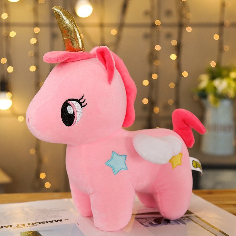 Hot Sell  Kawaii Unicorn Plush Toy Stuffed Unicornio Animal Dolls Soft Cartoon Toys for Children Girl Kids Birthday Gifts