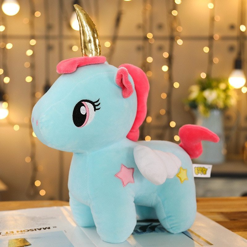 Hot Sell  Kawaii Unicorn Plush Toy Stuffed Unicornio Animal Dolls Soft Cartoon Toys for Children Girl Kids Birthday Gifts