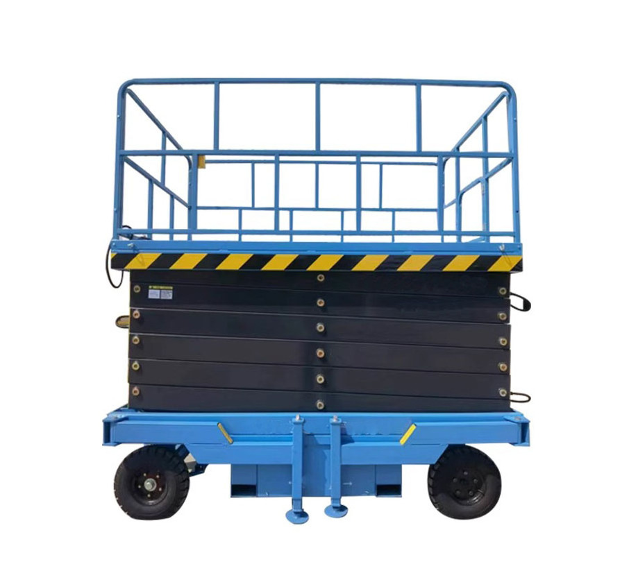 Self propelled Scissor lift electric hydraulic automatic electric lifting scaffolding for construction building