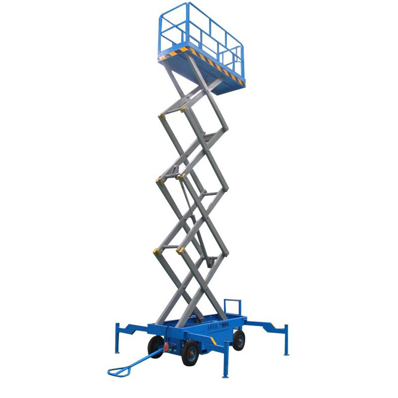 Provide Customizable Self Propelled Mobile Hydraulic Electric Scissor Goods Lifting Platform With Outriggers