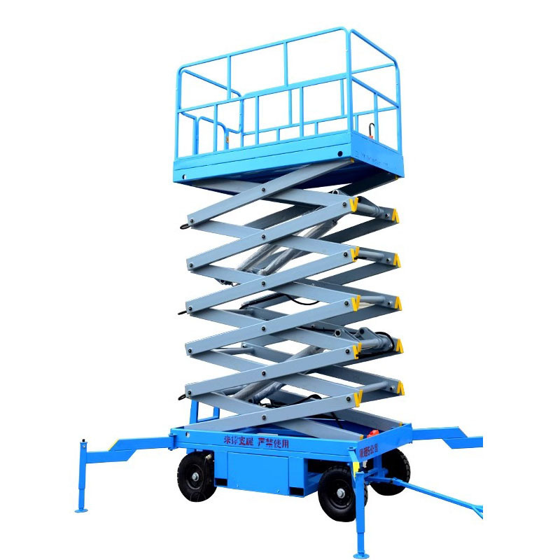 Self propelled Scissor lift electric hydraulic automatic electric lifting scaffolding for construction building