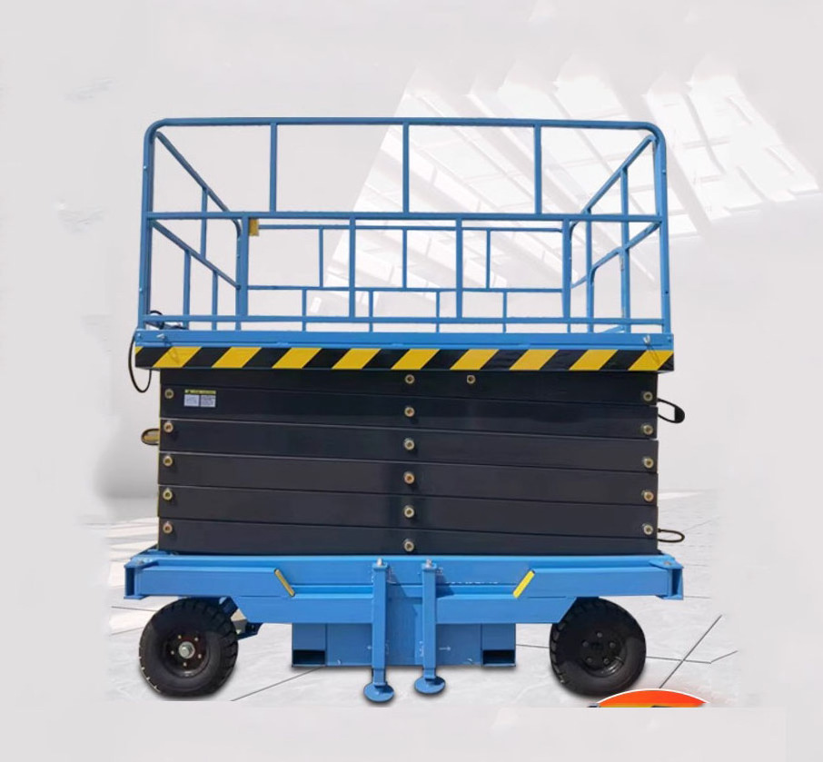 Hydraulic Window Cleaning Mobile Scissor Hydraulic Lift Platform electric Lifting Platform