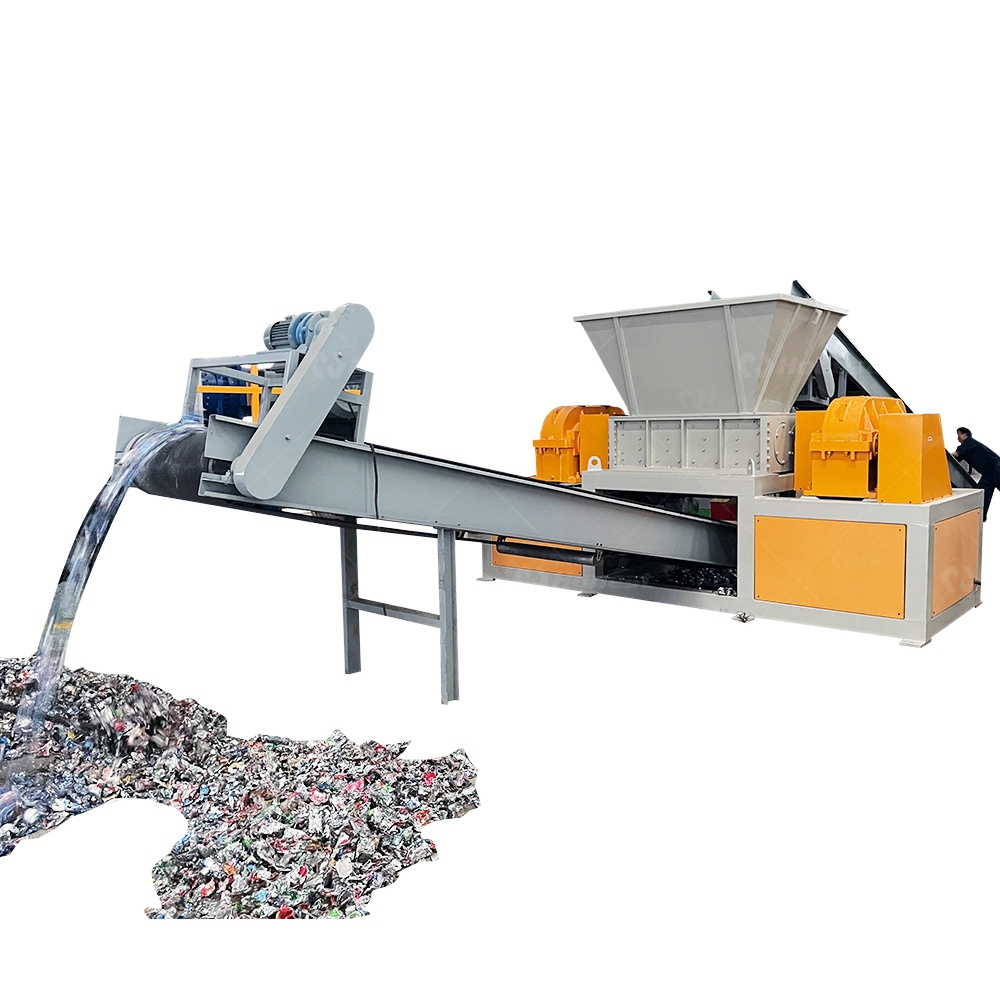 Heavy Duty Scrap Stainless Steel Waste Metal Car Shredder Machine Price Car Body Shell Scrap Metal Shredder