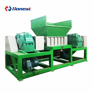 Double Shaft Waste Textile Shredder