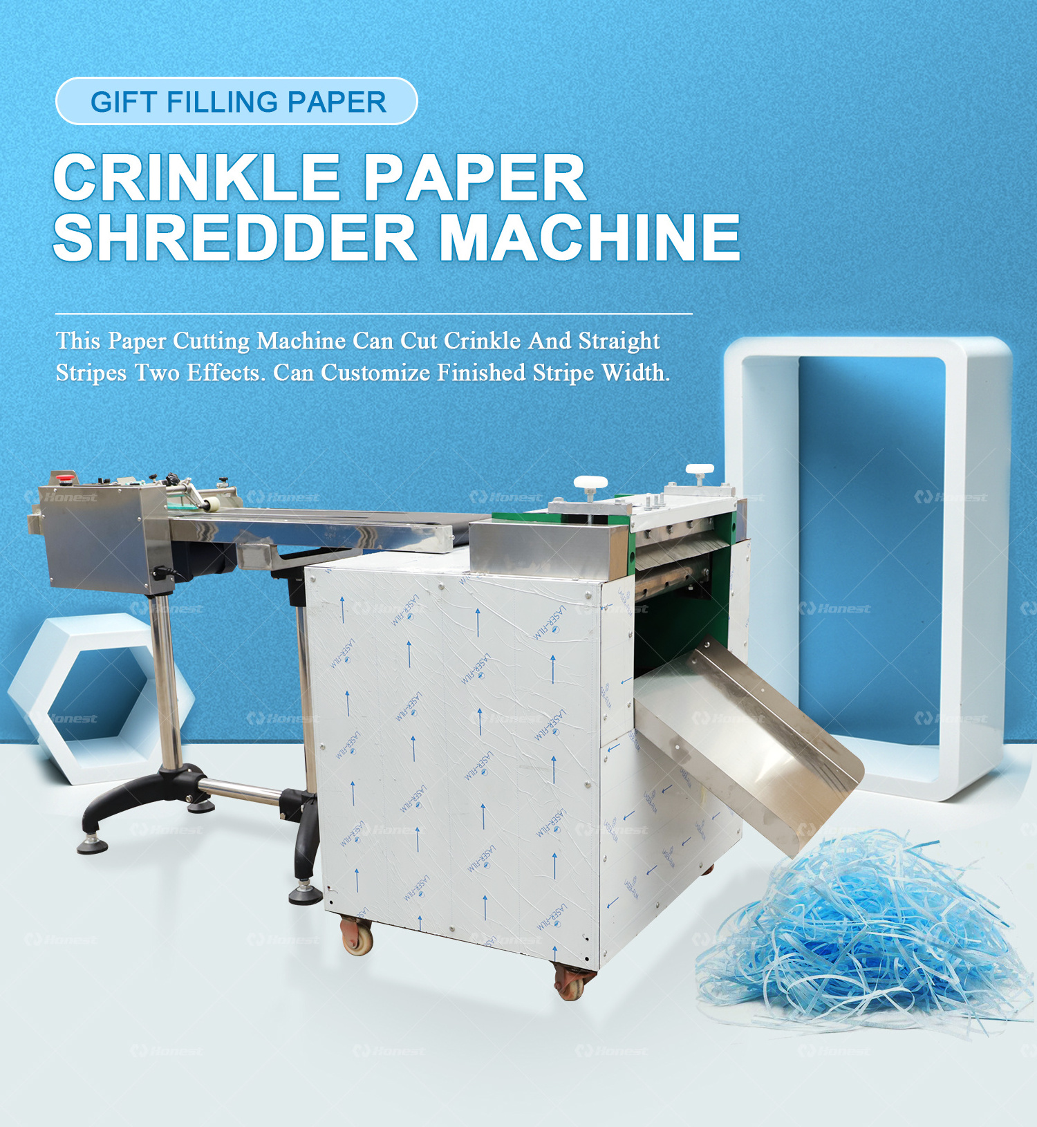 Paper Shredder Crinkle Paper Shredder Machine Crinkle Filler Paper Machine