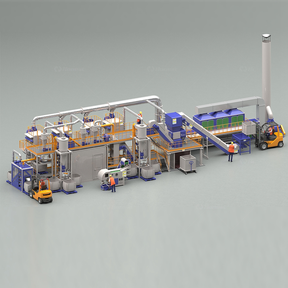Fully-Automated Waste EV Lithium Battery Recycling Machine Production ...