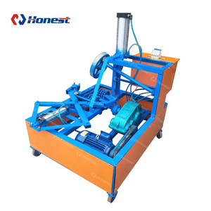 Double Side Tire Wall Circular Cutter Machine